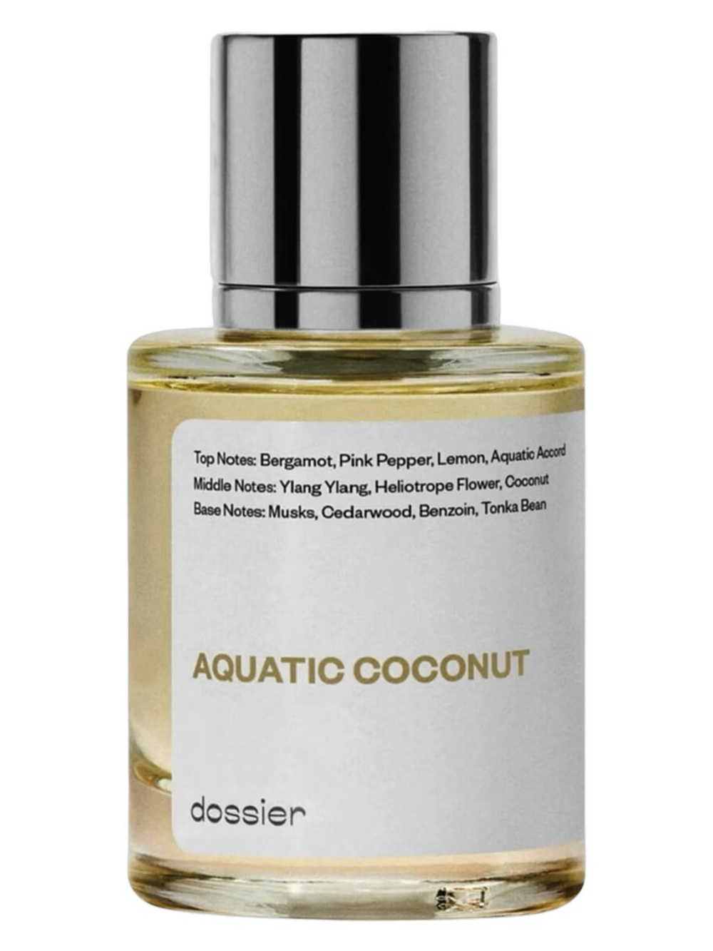 Dossier Aquatic Coconut Fragrance Spray - White/Gold